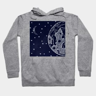 Moon and Earth Hoodie